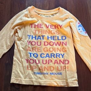 Peek 6-12m long sleeve Dumbo shirt